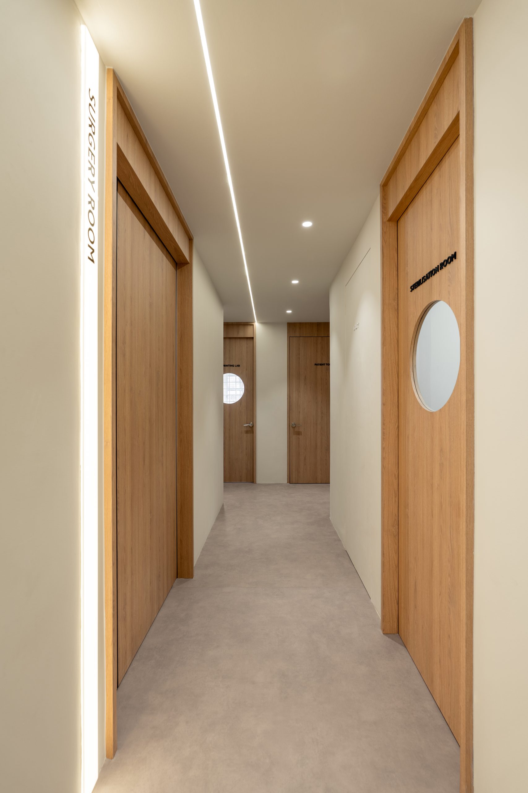 Clinic corridor
