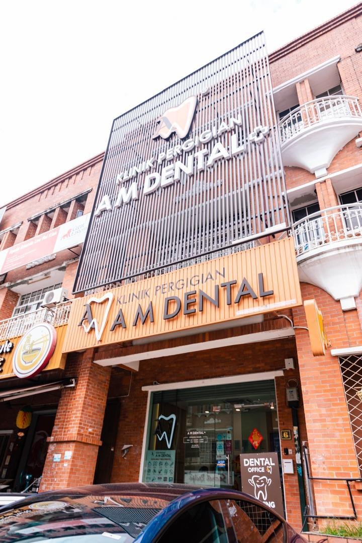 The A M Dental shopfront on Jalan SL 1/11, Bandar Sungai Long